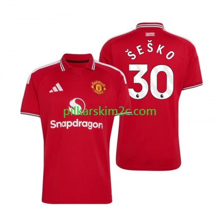 Koszulka Manchester United Benjamin Sesko 30 Główna 2026/27 Koszulki Piłkarskie Koszulka Manchester United Benjamin Sesko 30 Główna 2026/27 Koszulki Piłkarskie